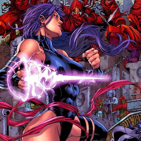 Elizabeth Braddock Earth 616 Psylocke Marvel Comics Art Comics