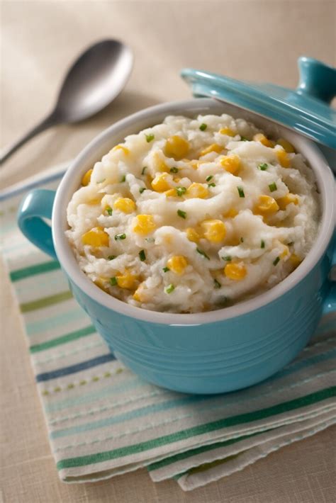 Creamy Corn Mashed Potatoes Idaho Potato Commission