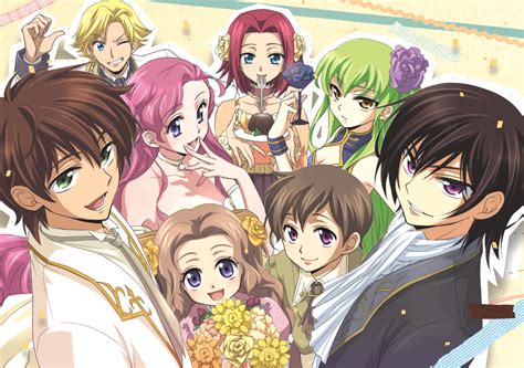 Lelouch Lamperouge Euphemia Li Britannia Nunnally Lamperouge Gino Weinberg Kallen