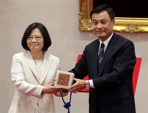 Under Chinas Watchful Gaze Tsai Sworn In As New Taiwan President