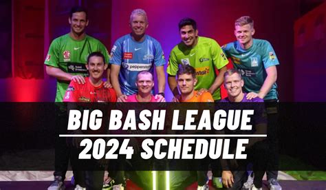 BBL 2024: Big Bash League Schedule 2023-24 - iplt20live