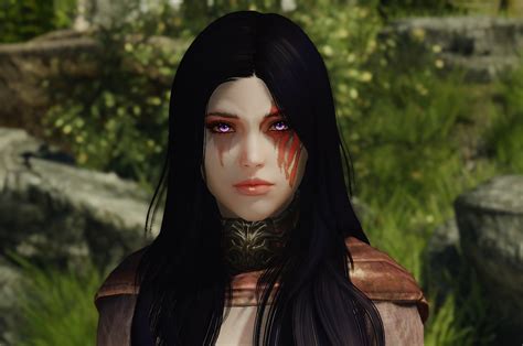 Dark Elf Preset Natsh Se Skyrim Special Edition Mod Mod