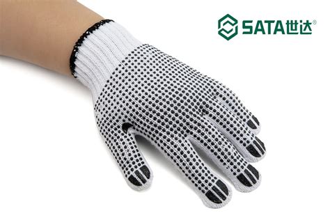 Sata Ppe Apex Tool Group Protective Gloves Asf Double Sides Pvc