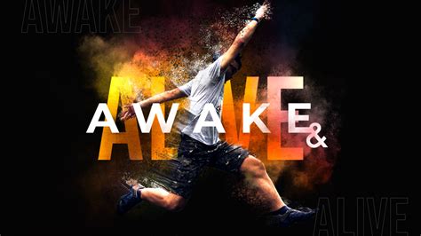 Awake and Alive - Sermon Series Graphics | Sermon Images | Messenger ...