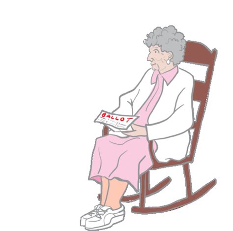 Grandma Rocking Chair Freedom GIF | GIFDB.com