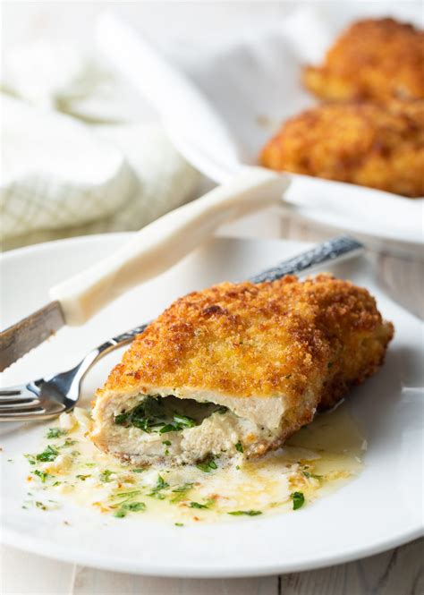 Easy Chicken Kiev Recipe Stuffed Pan Fried Chicken Video