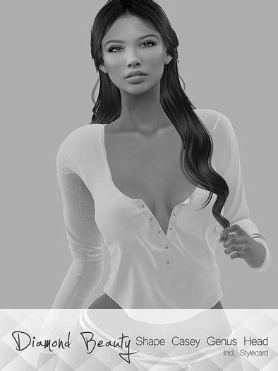 Second Life Marketplace Diamond Beauty Shape Casey Demo For Genus Head