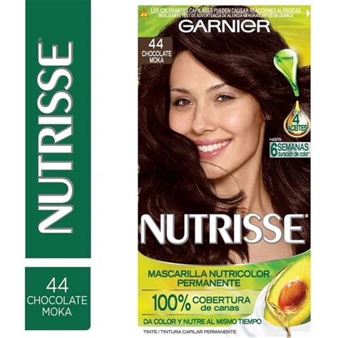 KIT DE COLORACION GARNIER NUTRISSE 44 CHOCOLATE MOKA Garnier