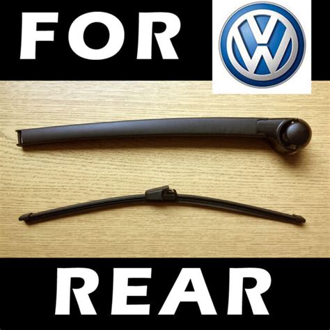 Rear Wiper Arm And Blade For Vw Caddy Mk3 2004 2010 Transporter T5 Multivan Ebay