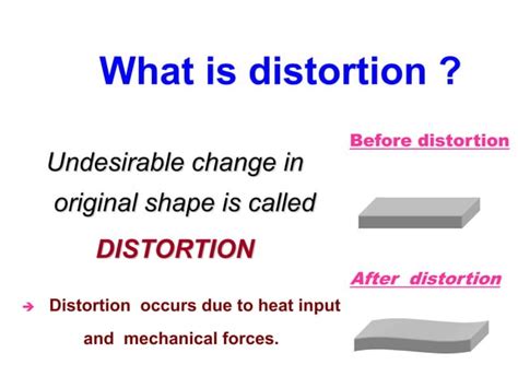 Welding Distortion Control Ppt