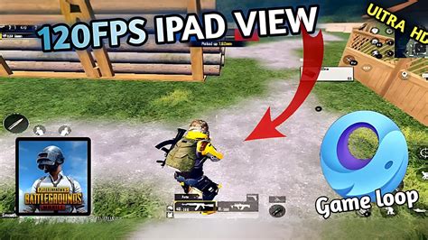 First PUBG Mobile GAMEPLAY IN EMULATOR Pc Gameloop 120fps IPAD View