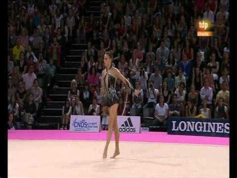 Mundial Gimnasia Ritmica Aa Francia Delphine Ledoux Hoop Youtube