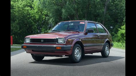 1983 Honda Civic 1500DX For Sale Test Drive Video 80K Miles YouTube