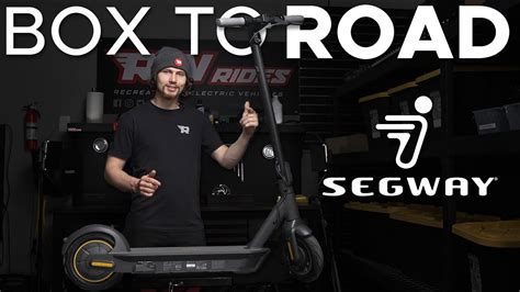 Segway Ninebot MAX Box To Road Unboxing Setup YouTube