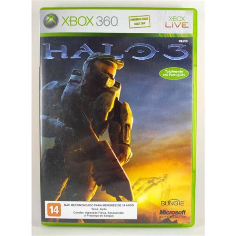 Halo 3 Xbox 360 Mídia Física Shopee Brasil