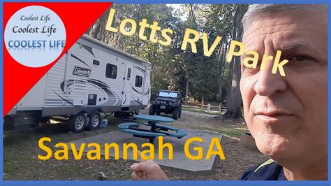 Lotts Island RV Park Hunter Army Airfield Savannah GA YouTube