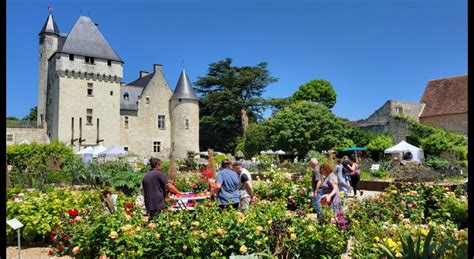 Fête Des Roses Au Château Du Rivau 37 Lémeré Château Du Rivau 9 Rue