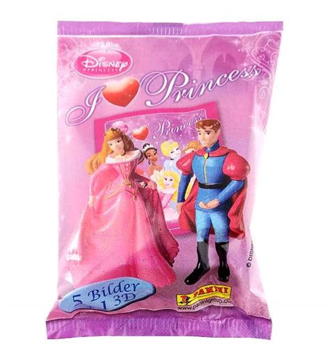 Panini Disney I Love Princess Stickers Packet D Figure