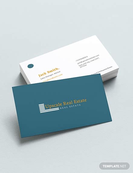 Real Estate Business Card - 18+ Examples, Format, Pdf | Examples