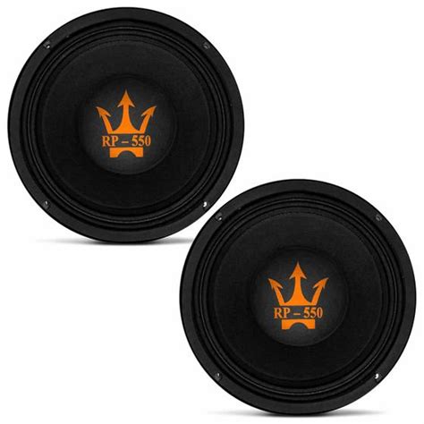 Par Alto Falante Woofer Magnum Rex Power Pro 8 Polegadas 550W RMS 8