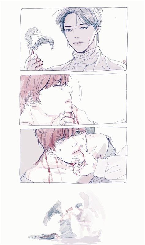 Fanarts Vmin Minv Bts Fanart Fotos De Besos Vmin