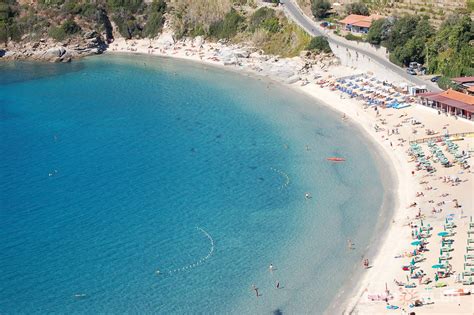 Cavoli beach in Marina di Campo, on the Island of Elba