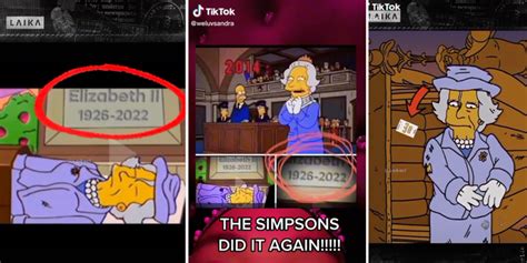 False Rumors That The Simpsons Predicted The Queens Death Go Viral