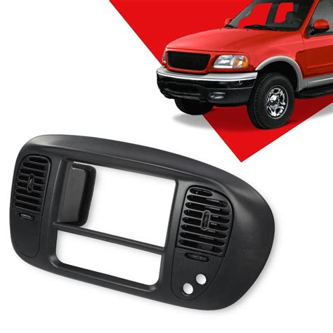 PIT66 Center Dash Radio Panel Bezel Fit For 1997 2003 Ford F150