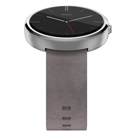 Motorola Smart Watch Moto 360 1st Gen Hr Silver Back Market