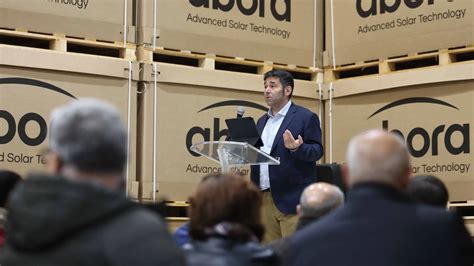 La Aragonesa Abora Afianza La Producci N De Los Paneles Solares M S