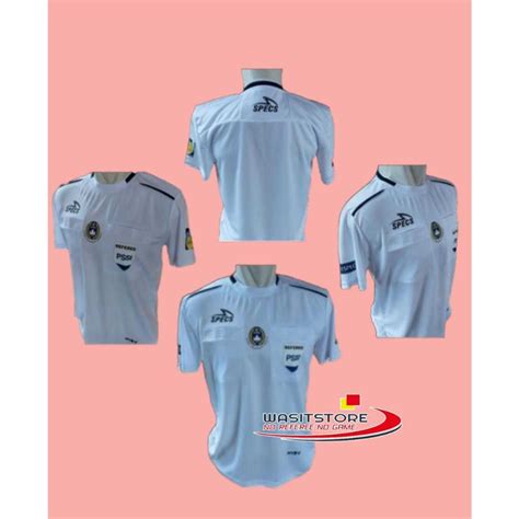 Jual BAJU TUGAS WASIT LIGA 1 2019 BIG SIZE FULL LOGO DADA PSSI SAKU