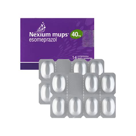 Nexium Mups Esomeprazol Mg Astrazeneca Caja X Comprimidos