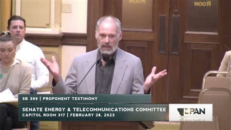 Montana Legislative Session Community Solar Hearing Youtube