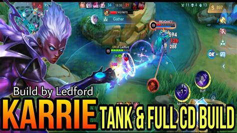 Tank Karrie Is Still Op Tanky Cd Meta Build Karrie Mvp