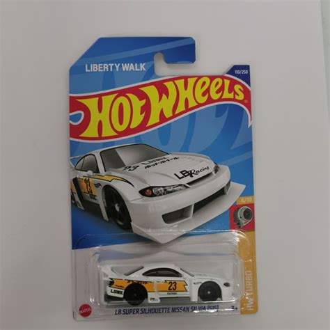 Jual Hot Wheels LB Super Silhouette Nissan Silvia S15 LBWK S15 Liberty Walk Putih Kuning Hitam