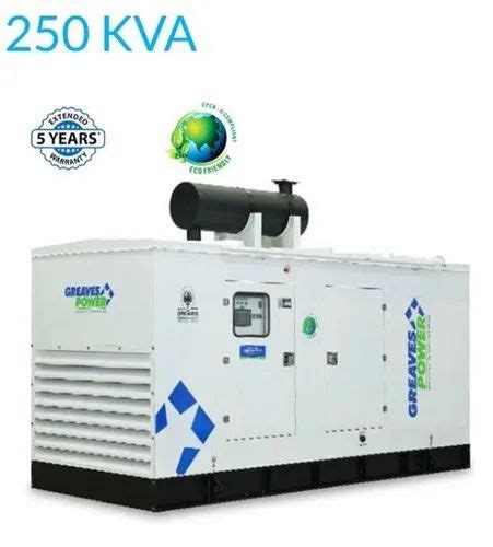 250kva Greaves Power Diesel Generator 3 Phase At Rs 1500000 In Patna