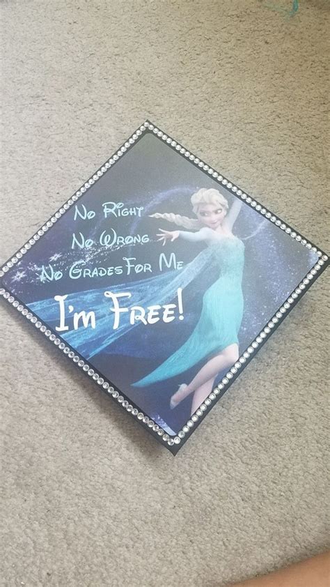 Elsa Graduation Cap On Mercari Kindergarten Graduation Cap