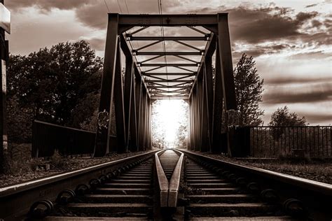 Ponte Treno Rotaie Foto Gratis Su Pixabay Pixabay