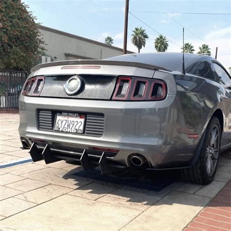 2013 2014 Ford Mustang Classic Edition Rear Diffuser Street Aero