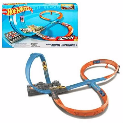 Pista Hot Wheels De Corrida Circuito Em 8 5 Ggf92 Mattel Pistas Magazine Luiza