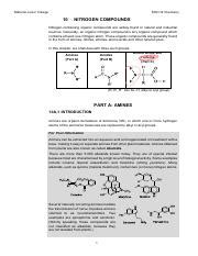 23 Nitrogen Compound Student Pdf National Junior College SH2 H2