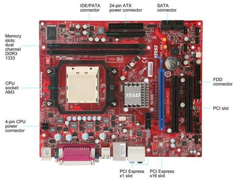 MSI GF615M P33 AM3 Micro ATX AMD Motherboard Newegg