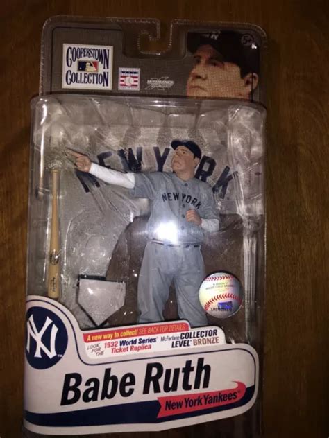 Figurine Mcfarlane Mlb Cooperstown Collection New York Yankees Babe