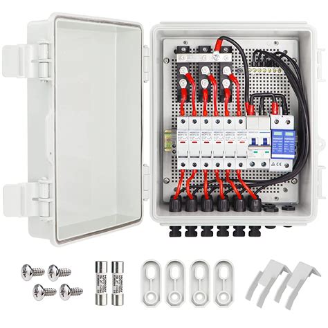 6 String Solar Combiner Box With Lightning Arrester And Fuse Ip65 In Nepal At Npr 55574 Rating 5