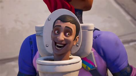 Skibidi Toilet And Plungerman Plop Into Fortnite