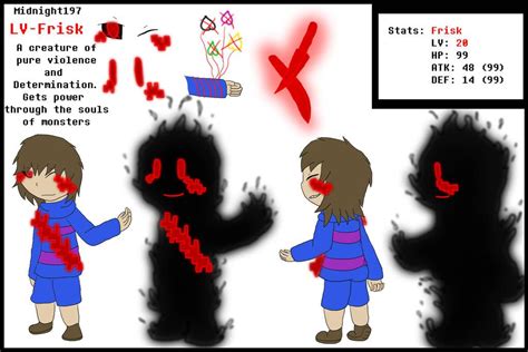 Lv frisk by midnight197 on deviantart | Frisk, Deviantart, Violence