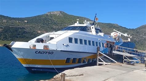 Viaggio Di Ritorno Favignana Trapani Con Scalo A Levanzo Con L