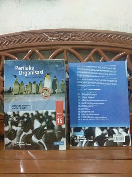 Jual Buku Perilaku Organisasi Edisi 16 Stephen P Robins Di Lapak Sultan Bookstore Bukalapak