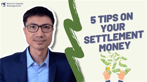 5 Tips On What To Do With Your Settlement Money