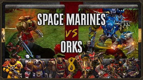 Warhammer Dawn Of War Faction Wars Space Marines Vs